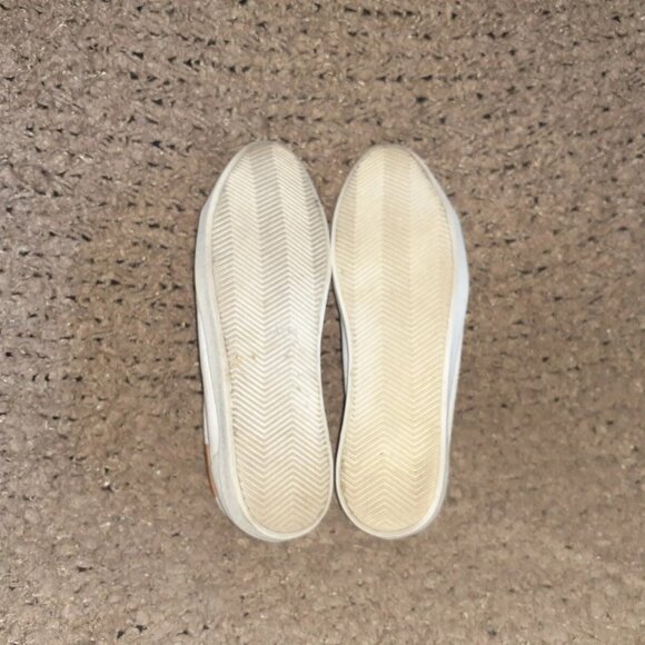 BLACKSTONE NL-49-White/Silver Nubuck/Patent Leather Sneakers-Sz 37-Excellent - Picture 8 of 8